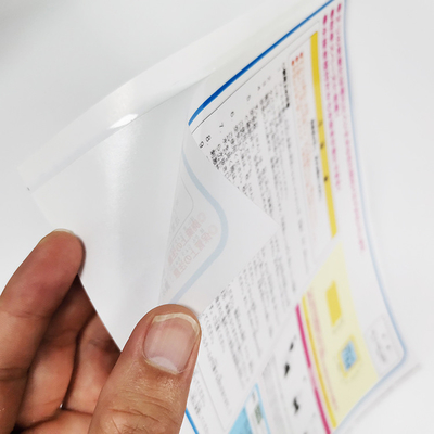 BOPP İlaç Etiket Baskı CMYK Pantone İlaç Ambalaj Etiketleri