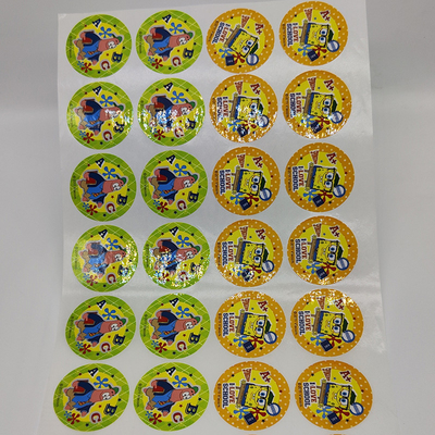 Oval Yapışkanlı Etiket Etiketleri Rulo Kağıtları Sentetik CMYK Pp Etiket Kağıdı