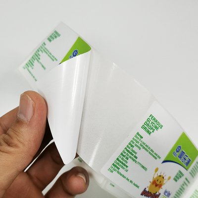 BOPP İlaç Sanayi Etiket Baskı Pantone Sağlık Etiketleri
