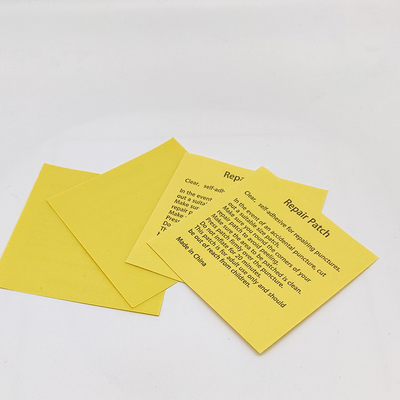 PVC Film Kendinden Yapışkanlı Vinil Yama 6 X 6cm Yüzme Havuzu Tamir Yamaları