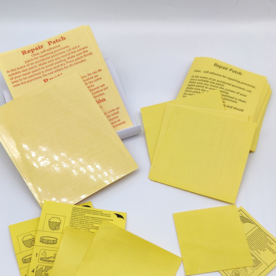 7x7 Cm Şişme Tamir Yamaları PVC Yapıştırıcı Havuz Şamandıra Yama Kiti