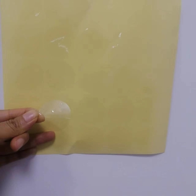 Döşeme Kutusu veya Döşeme Çantası için Özel Şeffaf Yapıştırıcı Etiketler