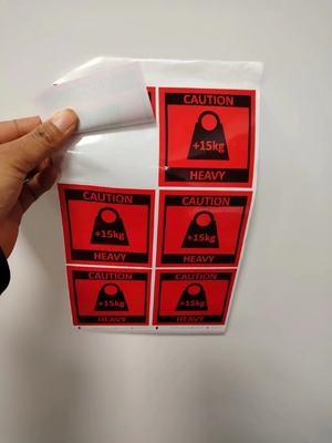 CMYK Dijital Yazdırma Teknolojisi Ürün Tanımlama Etiketleri